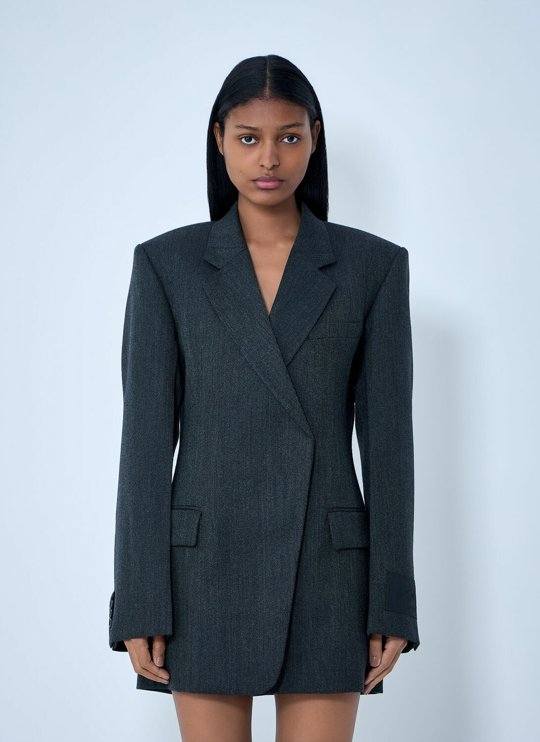 Alexander Wang Tailored Wool Blazer Dress