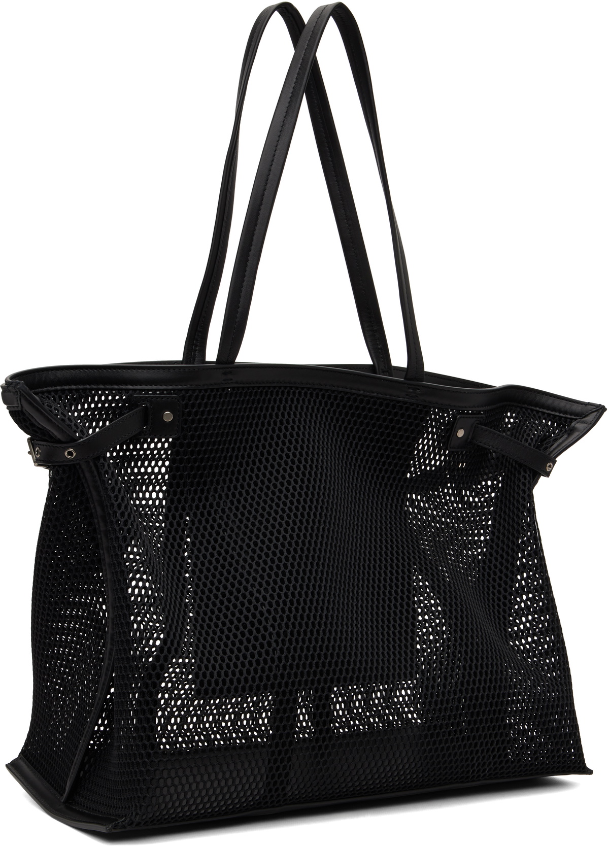 Proenza Schouler Black Days Carryall Mesh Tote