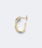 Messika Moderniste 18kt gold single hoop earring with diamonds