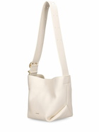 JIL SANDER - Small Folded Leather Tote Bag