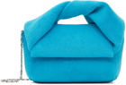 JW Anderson Blue Midi Twister Shoulder Bag