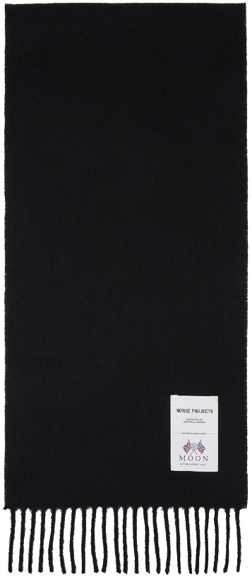 Photo: NORSE PROJECTS Black Moon Scarf