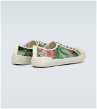 Dries Van Noten - Floral printed canvas sneakers