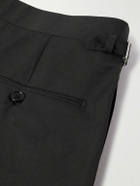 Dunhill - Prince of Wales Check Straight-Leg Wool Trousers - Green