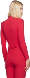 GREG ROSS SSENSE Exclusive Red Zip Top