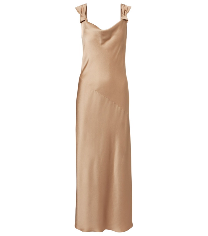 Photo: Max Mara Elegante satin maxi dress