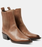 Golden Goose Debbie Beatles leather ankle boots
