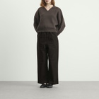 Deiji Studios Women's Two Band Trousers in Black
