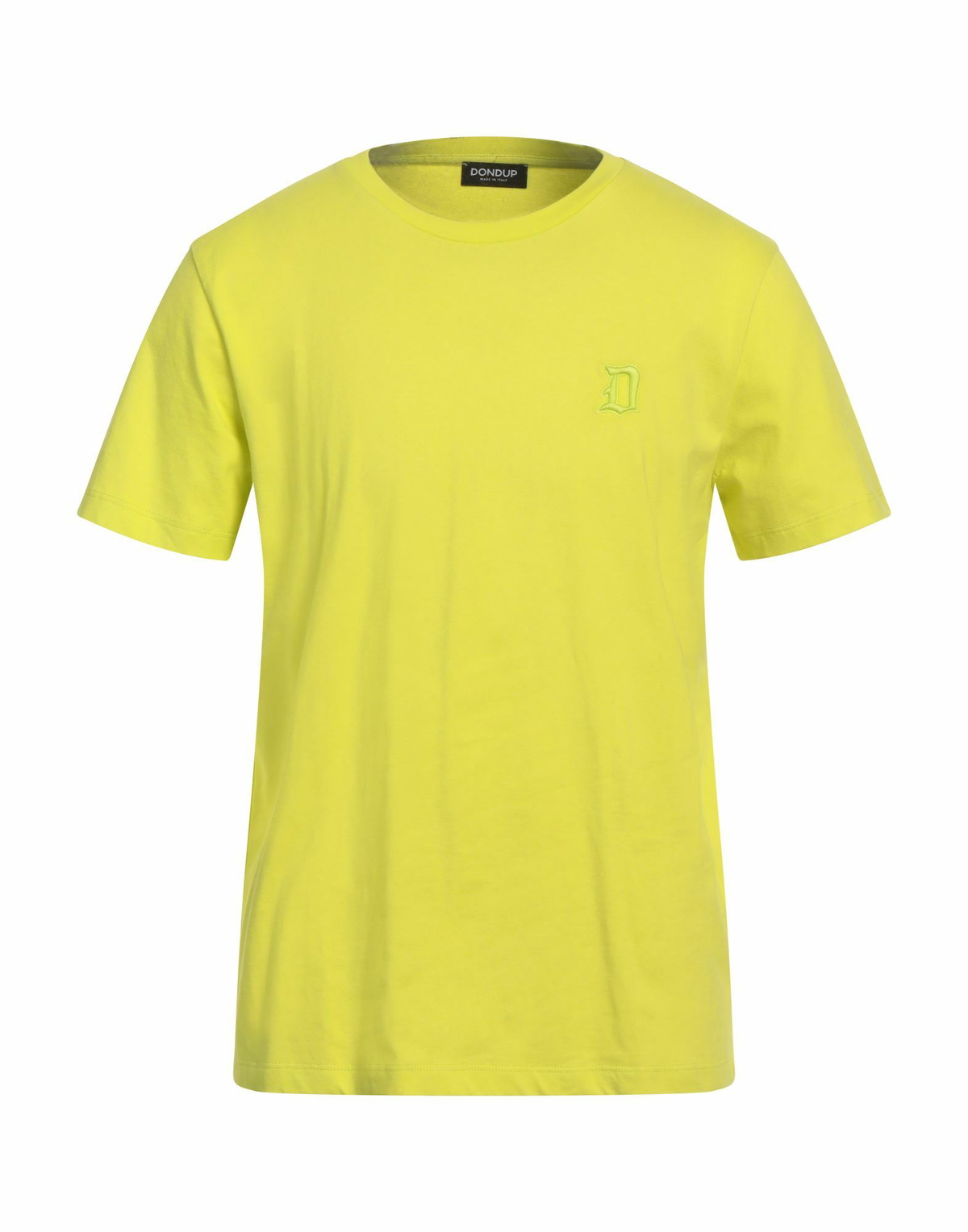 Dondup Mens T-shirt Lime in Green