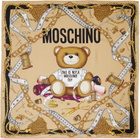 Moschino Beige Sartorial Teddy Bear Scarf