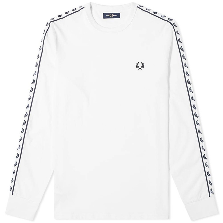 Photo: Fred Perry Authentic Long Sleeve Taped Tee