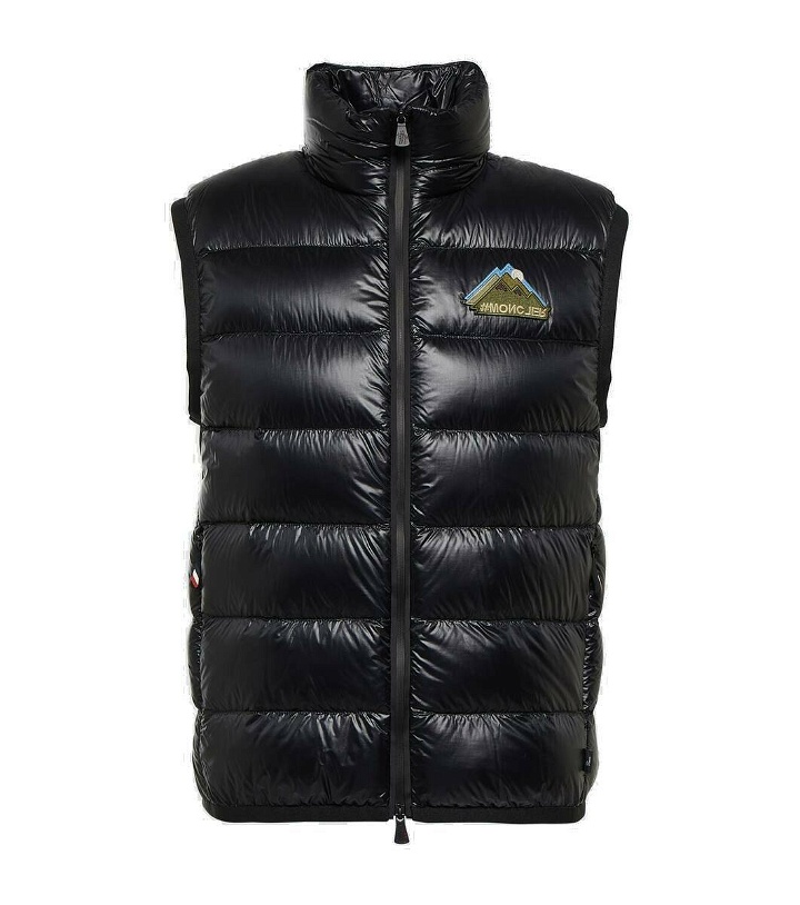 Photo: Moncler Grenoble Jersey and ripstop down vest