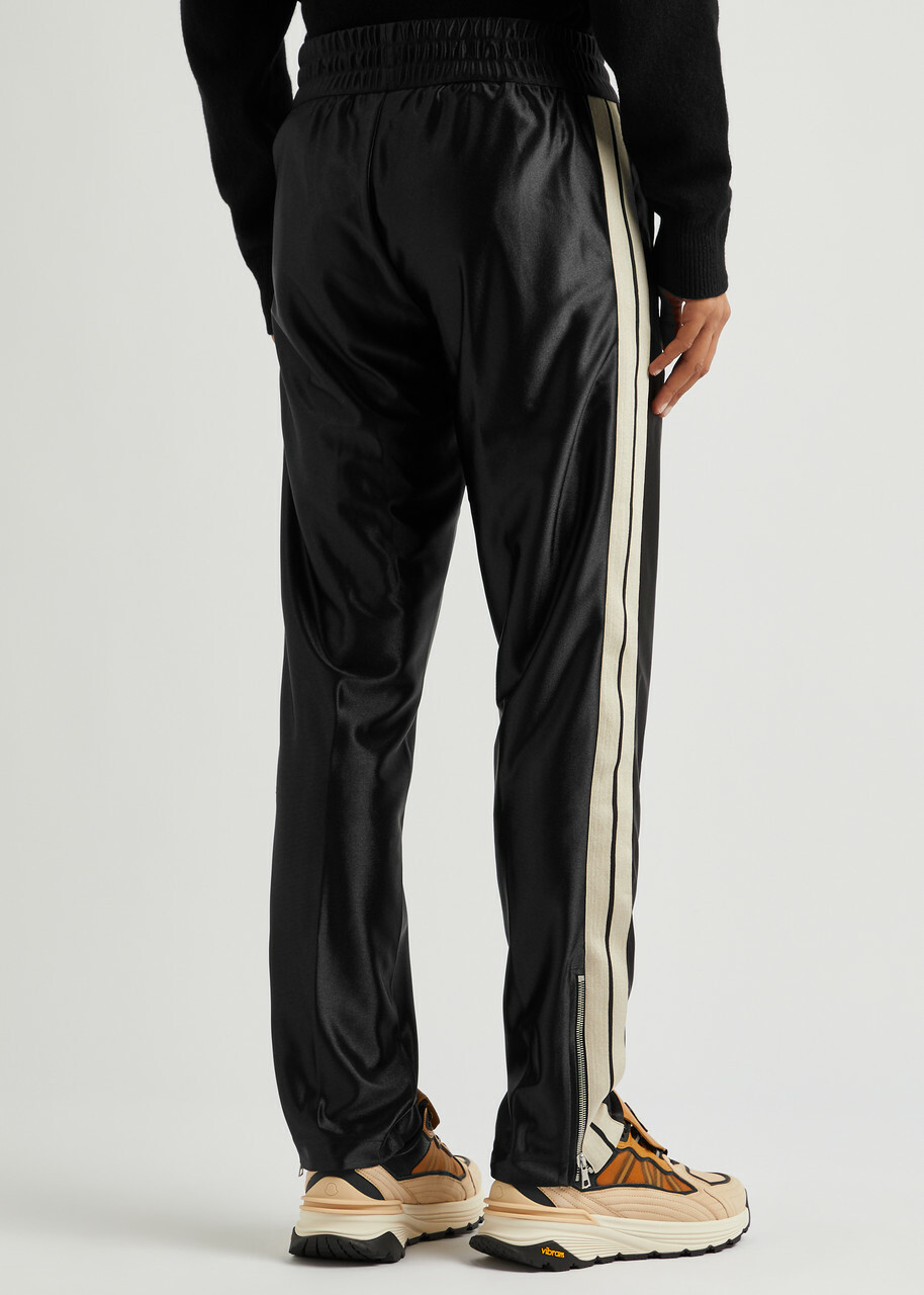 Moncler Genius 8 Moncler Palm Angels Satin-jersey Track Pants Black