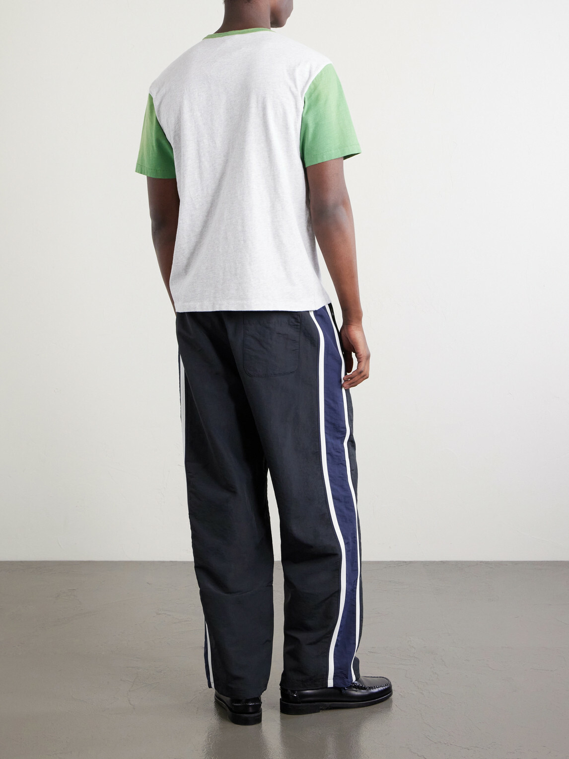 Aimé Leon Dore - Logo-Print Cotton-Jersey T-Shirt - Gray