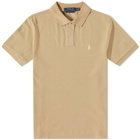 Polo Ralph Lauren Men's Slim Fit Polo Shirt in Coastal Beige