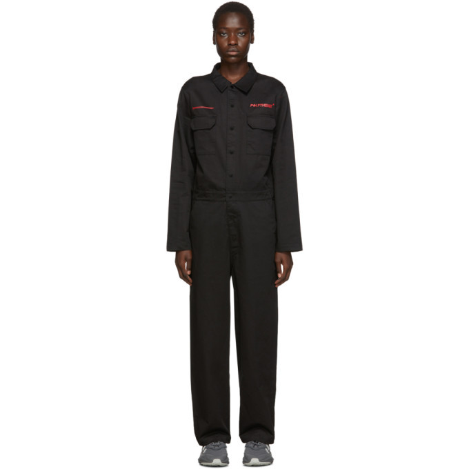 Polythene* Optics Black Boiler Jumpsuit