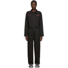 Polythene* Optics Black Boiler Jumpsuit
