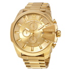 Diesel Mega Chief Chronograph Champagne Dial Mens Watch DZ4360