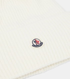 Moncler Logo wool beanie