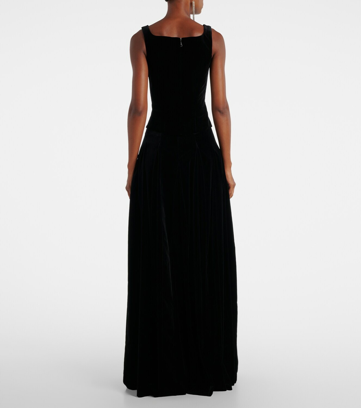 Max Mara Cotton velvet corset