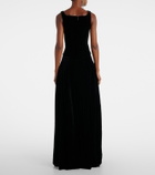 Max Mara Cotton velvet corset