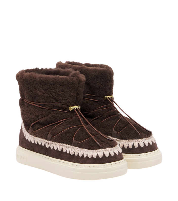 Photo: Mou Sneaker Bold shearling ankle boots