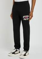 Billionaire Boys Club Flamingo Logo-printed Cotton Sweatpants Black