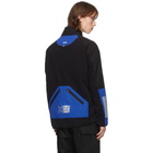 Junya Watanabe Black and Blue Karrimor Edition Fleece Jacket