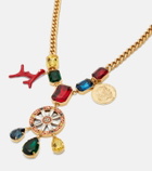Dolce&Gabbana Carretto embellished pendant necklace