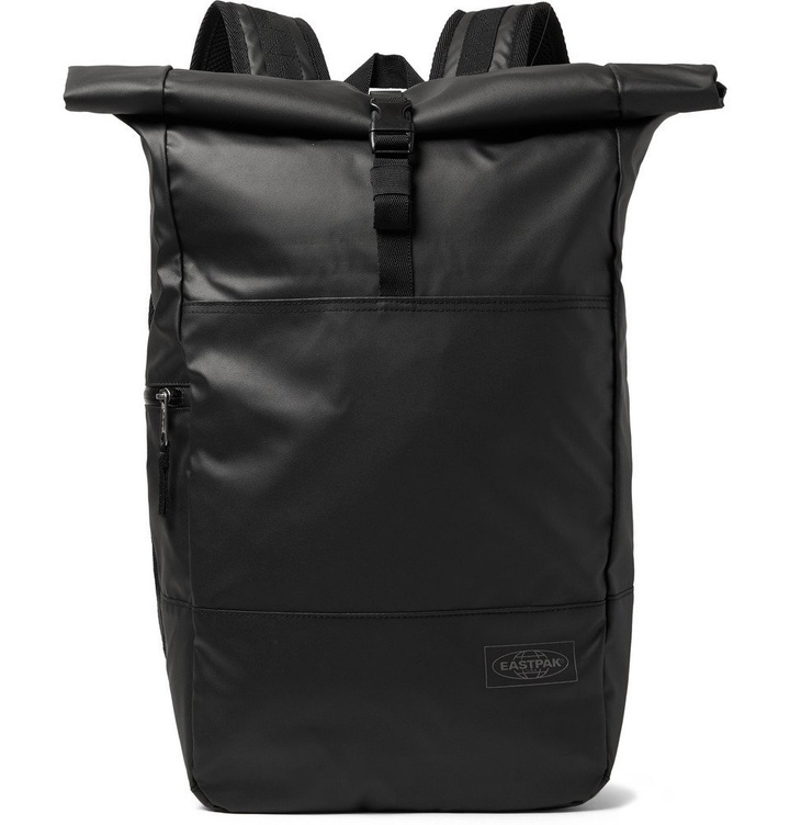 Photo: Eastpak - Macnee Coated-Canvas Backpack - Black