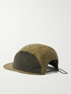 DISTRICT VISION - Logo-Appliquéd Panelled Shell and Mesh Cap