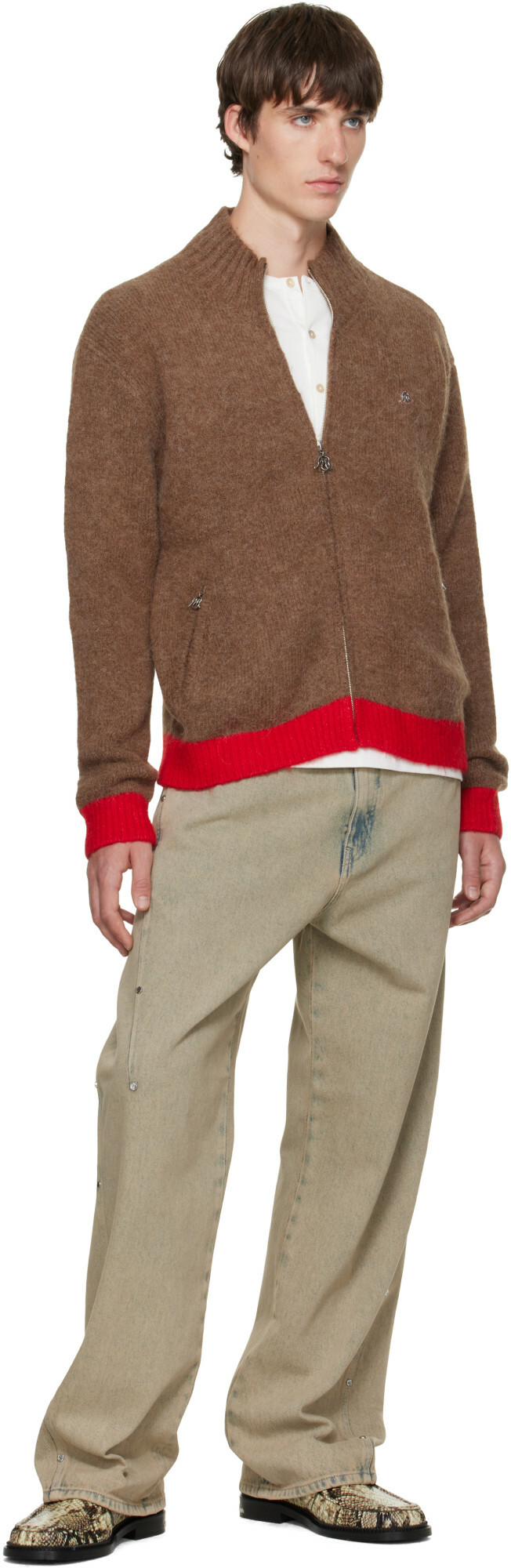 BLUEMARBLE Beige Darted Jeans