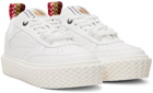 Lanvin White Curbies Slip-On Sneakers