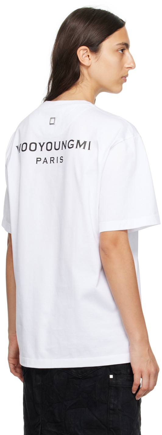 Wooyoungmi White Patch T-Shirt