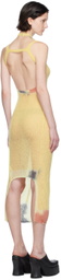 Eckhaus Latta Yellow Composition Midi Dress