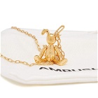 Ambush Men's Bunny Charm Necklace in Gold