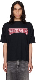 Rhude Black 'Rallye' T-Shirt