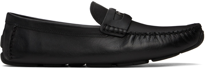 Photo: Coach 1941 Black Signature Coin Loafers