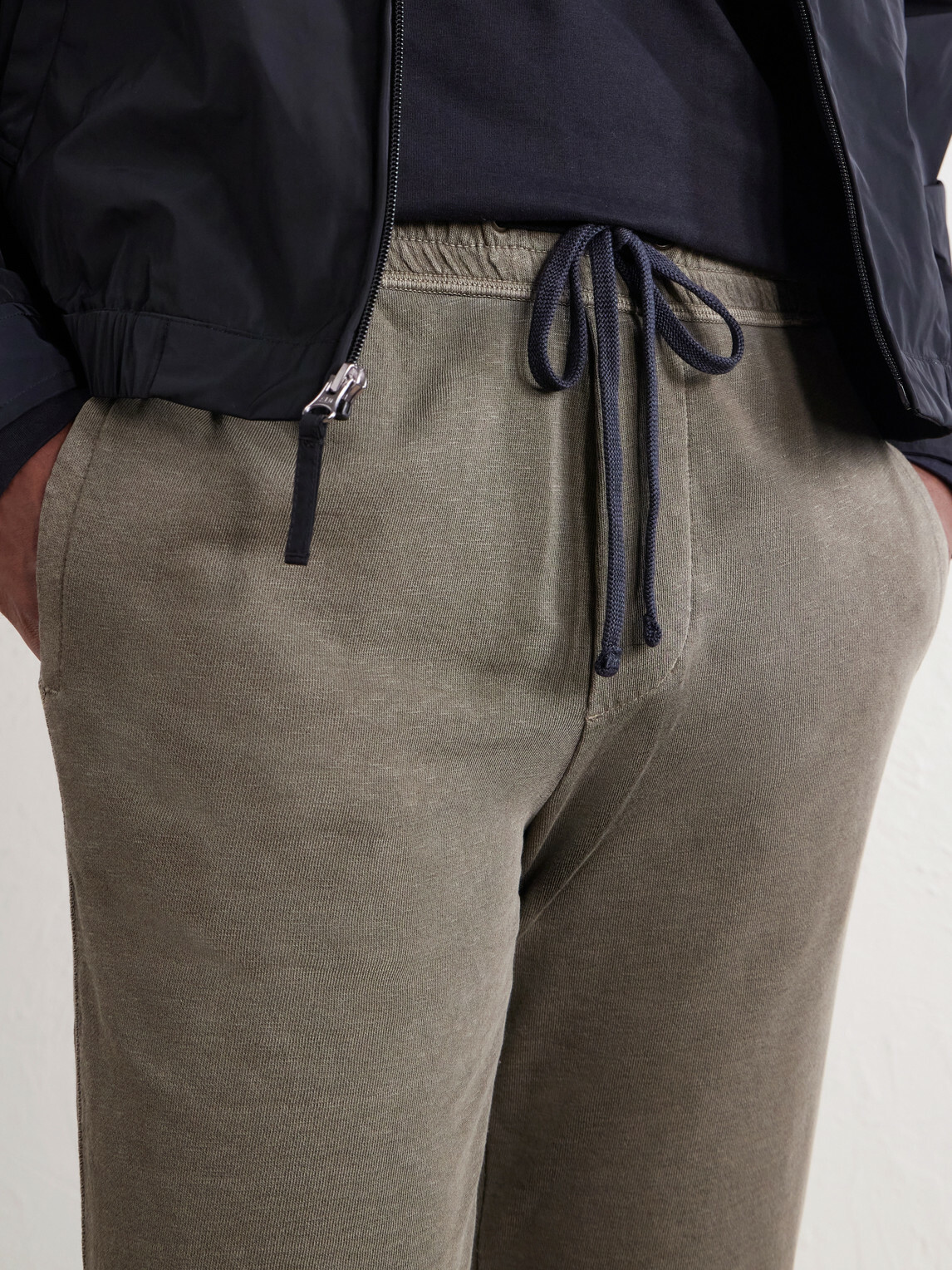 James Perse - Straight-Leg Supima Cotton-Jersey Sweatpants - Green