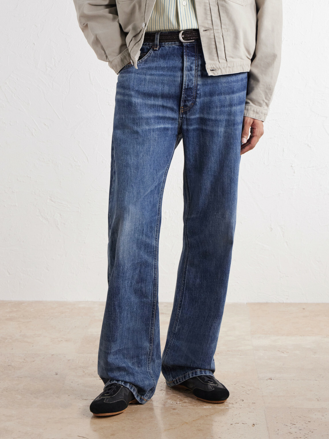 Visvim - Mc Driver Suede-Trimmed Leather Lace-Up Boots - Black