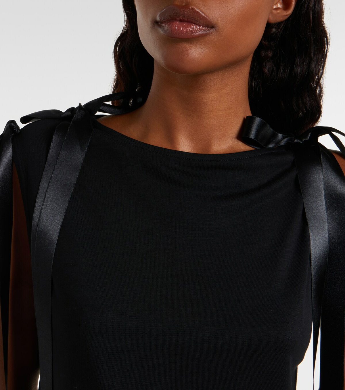Simone Rocha Bow-detail tank top