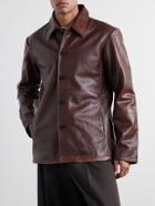 Studio Nicholson - Leather Jacket - Brown