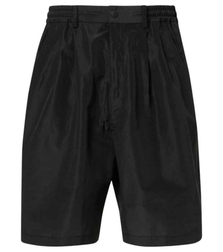 Photo: Comme des Garçons Homme Linen-blend shorts