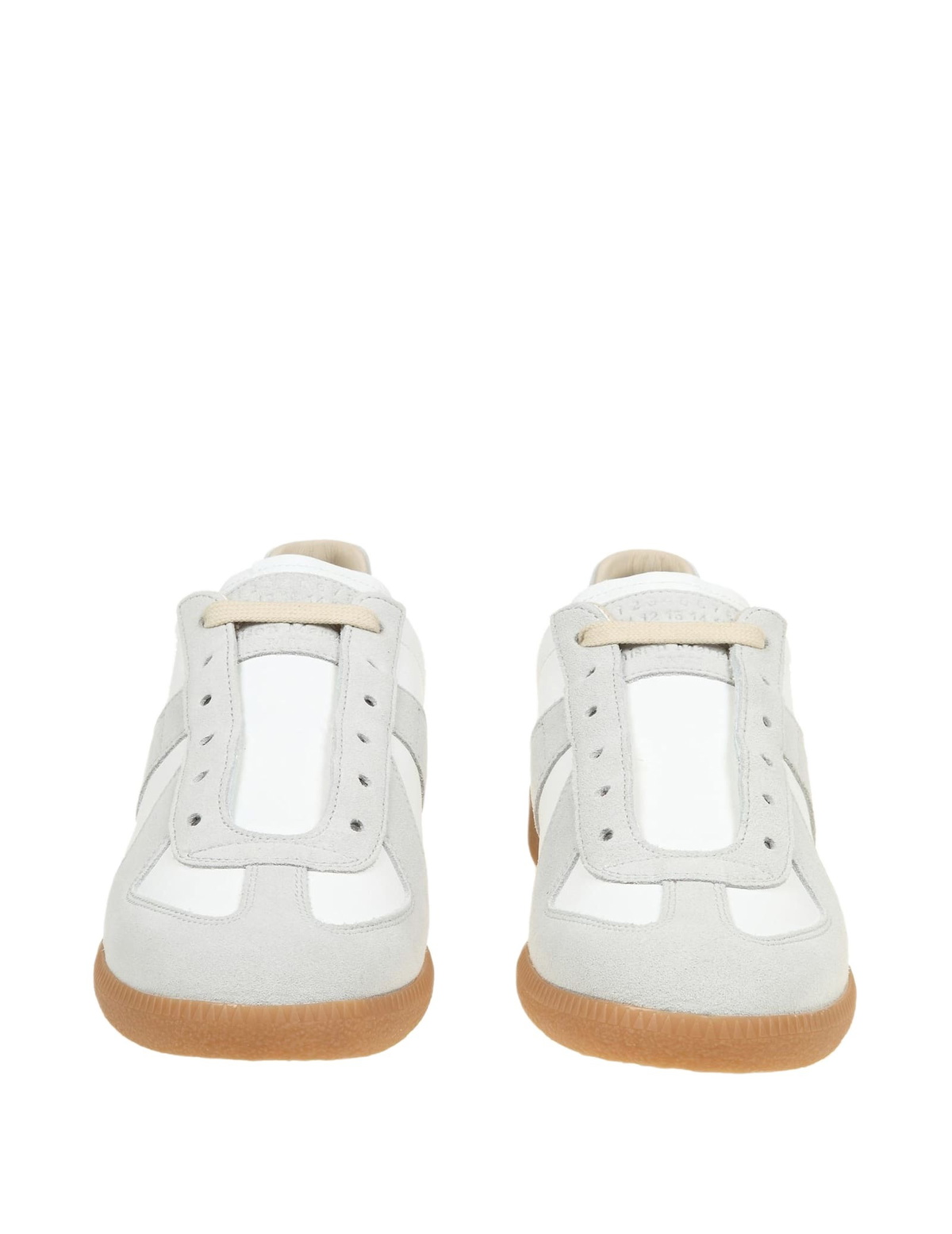 Maison Margiela Sneakers Replica In Leather And Suede