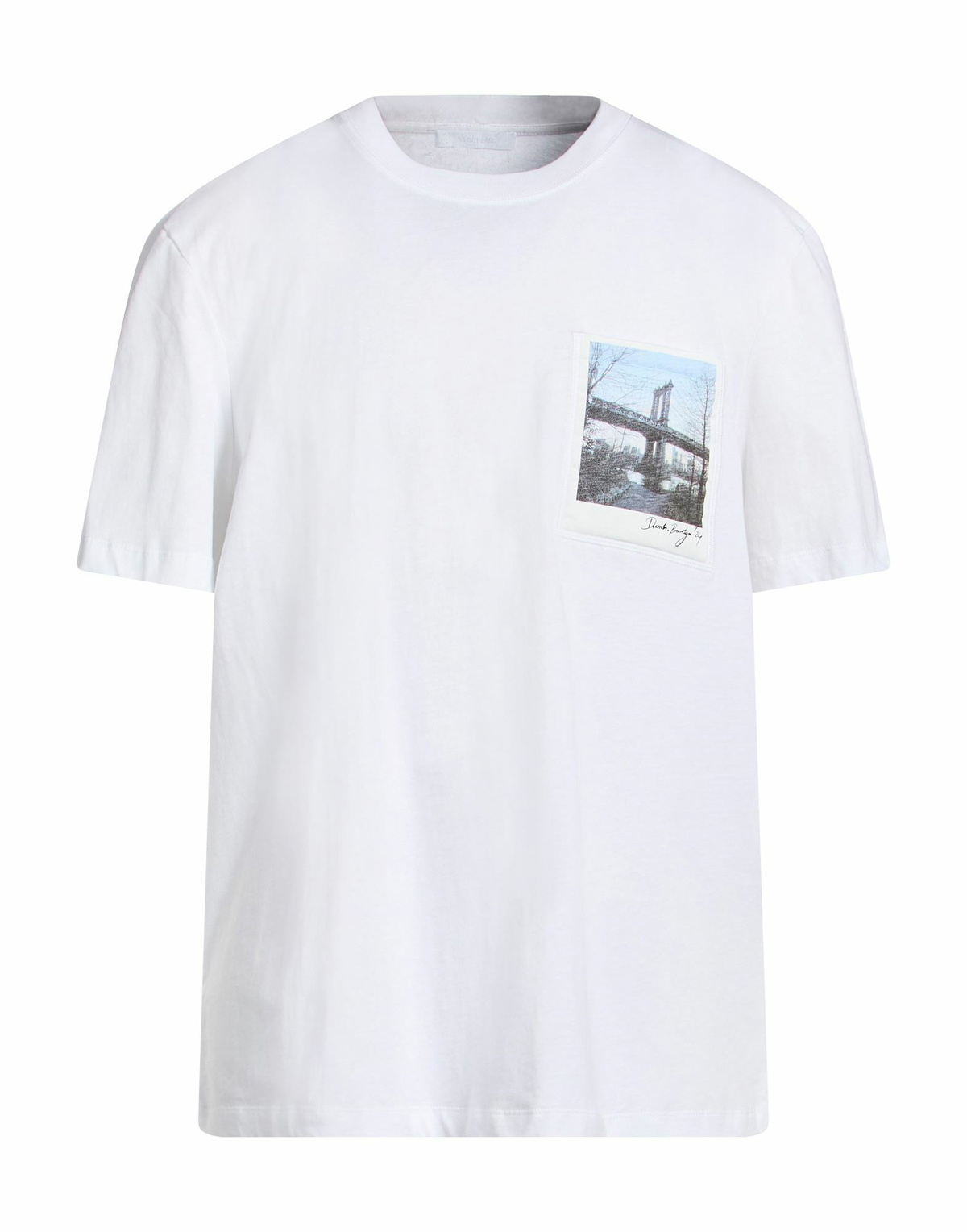 Helmut Lang Mens T-shirt in White