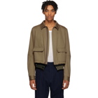 Haider Ackermann Tan Silene Jacket