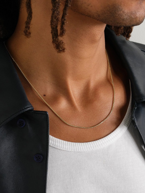 Photo: Alex Moss New York - 20-inch 14-Karat Gold Box Chain Necklace