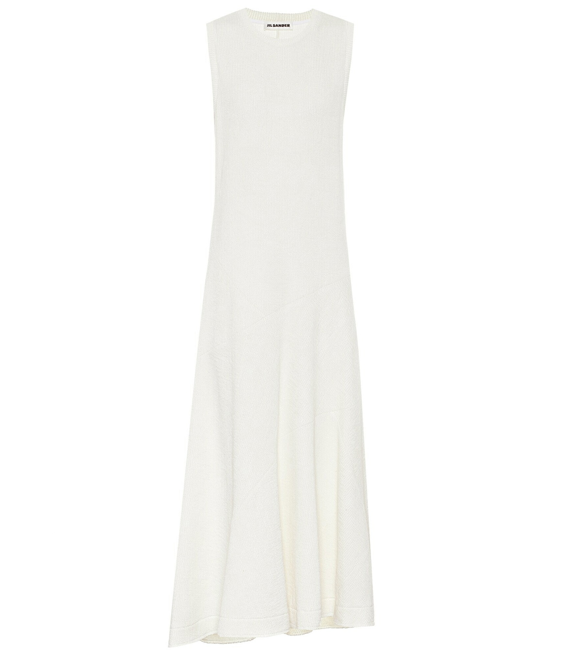 Jil Sander - Asymmetric linen-blend maxi dress Jil Sander