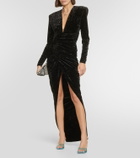 Alexandre Vauthier Velvet gown
