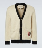 Valentino Embroidered virgin wool cardigan